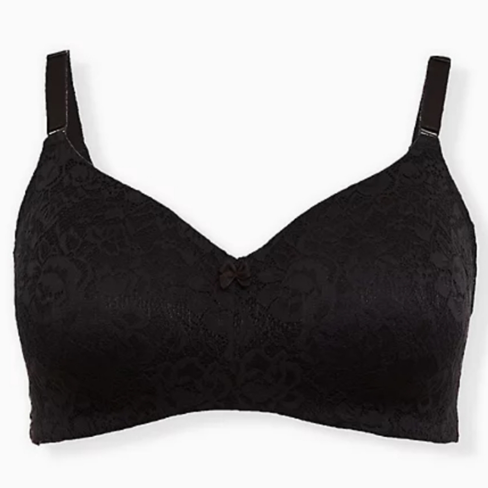 Torrid 48B Bra 360° Back Smoothing Lace Wire Free